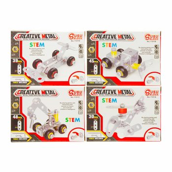 CONSTRUIRE VOTRE PROPRE V&Eacute;HICULE EN M&Eacute;TAL (16 pcs.)