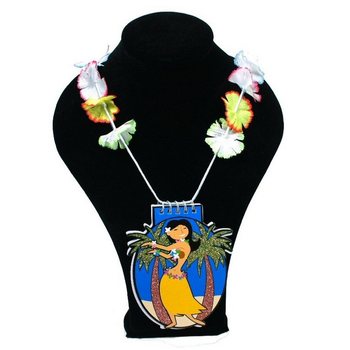 Collier Hawa&iuml;en avec Carnet de Notes (24 pi&egrave;ces)