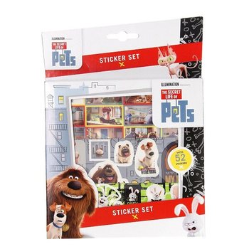 Set d'autocollants SECRET LIFE OF PETS 52 pièces (12 pcs.)
