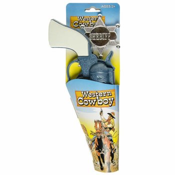 Set Pistolet de Cowboy & Badge (6 pcs)