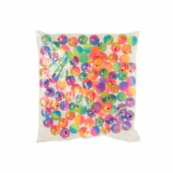 MIX BALLES REBONDISSANTES D&Eacute;POLIES &Oslash; 2.7 cm (100 pcs)