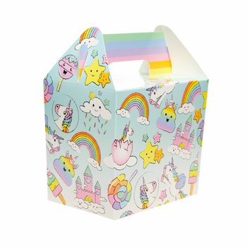 Boîte Menu Enfant / Boîte Cadeau Licorne 14x10x17 cm (12 pcs)