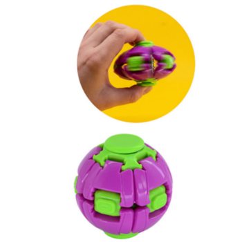 Balle Fidget Spin & Pop - SpinShift Ball - en Pr&eacute;sentoir (24 pcs)