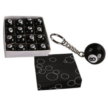 PORTE-CLÉS BOULE DE BILLARD (16 pcs)