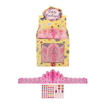 Couronnes de Princesse en Carton Ajustables en Présentoir (84 pcs)