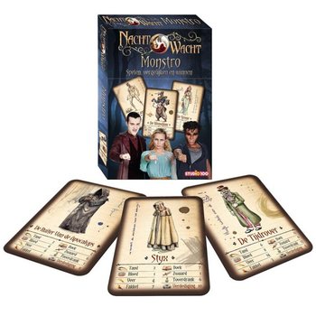 Studio 100 - Jeu de Cartes Nachtwacht Monstro (8 pcs)
