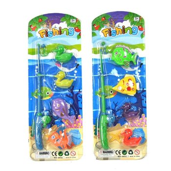 GRAND JEU DE PÊCHE SUR CARTE (4 pcs)