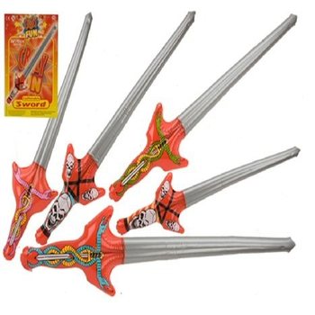 Épée Gonflable de Pirate (12 pcs)