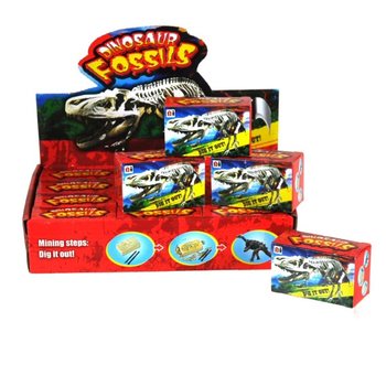 PETIT KIT D'ARCHÉOLOGUE EN PRÉSENTOIR (12 pcs)
