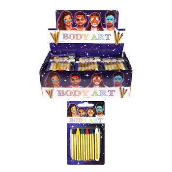 SET DE MAQUILLAGE POUR ENFANTS, 6 COULEURS EN PRÉSENTOIR (24 pcs.)
