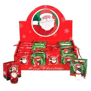 PORTE-CLÉS DE NOËL EN POCHETTE (23 pièces)