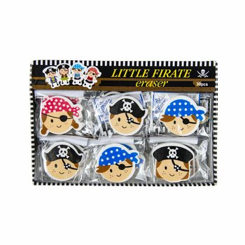 Gommes Pirates en Présentoir (30 pièces)