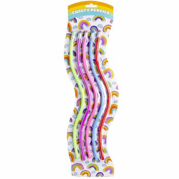 Set de 5 Crayons Flexibles Twisty XL sur Carte (10 pcs)