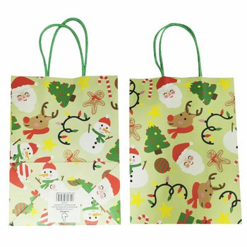 Sacs Cadeaux de No&euml;l en Papier (12 pi&egrave;ces)