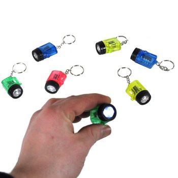 Mini-Lampes de Poche Porte-Clés (96 pièces)