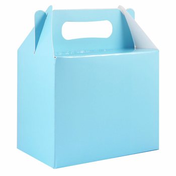 Boîtes à Cadeaux et Friandises Bleu Clair 14x18x10 cm (12 pcs)