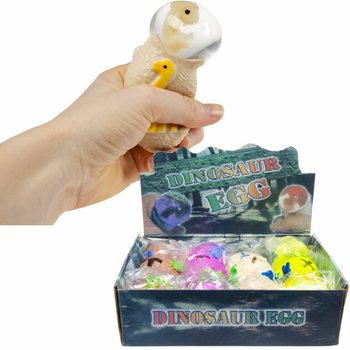 Œufs de Dinosaure Squeeze en Présentoir (12 pièces)