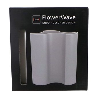 D-ZN - Vase &agrave; Fleurs FLOWERWAVE - Blanc (1 pc)