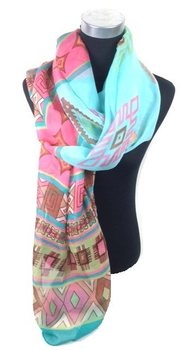 Écharpe Look Ibiza Turquoise (1 pc.)