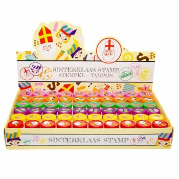 TAMPONS SAINT-NICOLAS EN PRÉSENTOIR (60 pcs)