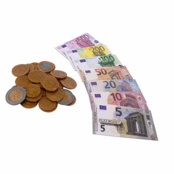 HOME SHOPPING - EURO ARGENT FACTICE ET BILLETS SUR CARTE (6 pcs)
