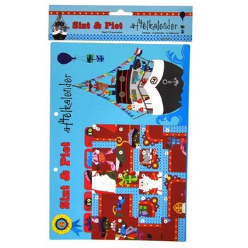 Calendrier de l'Avent Sinterklaas et Piet - Mod&egrave;le 2 (Lot de 9)