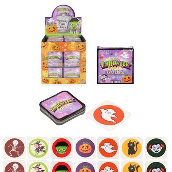 PETITS JEUX DE M&Eacute;MOIRE - MOD&Egrave;LE : HALLOWEEN - EN PR&Eacute;SENTOIR (64 pcs)