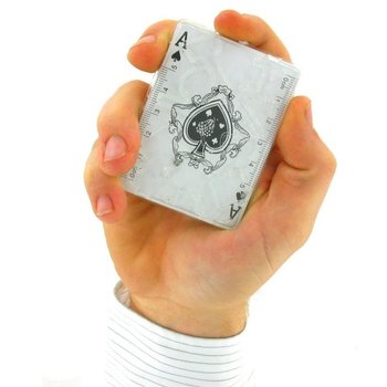 Jeu de patience en forme de carte à jouer (50 pcs)