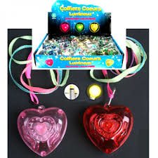 C&oelig;urs Lumineux LED en Pr&eacute;sentoir (36 pcs)