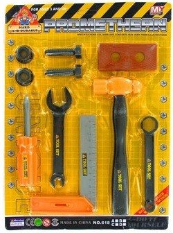 Set d'outils de bricolage pour enfants (6 pièces)