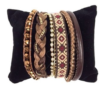 Bracelet Style Ibiza Marron (1 pc.)