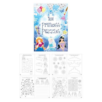 Livre de Puzzles Princesse des Glaces (48 pcs)