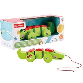 Mon Premier Crocodile en Bois Articulé Fisher-Price (2 pcs.)
