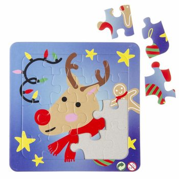 Puzzles de No&euml;l 14x14 cm (50 pcs)