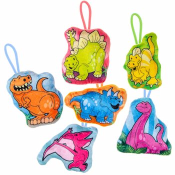MIX PELUCHES DINOSAURES - 13.5 Cm. (24 pcs)
