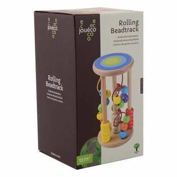 Jou&eacute;co - Circuit de Billes Roulant en Bois - &Agrave; partir de 12 mois (1 pc.)
