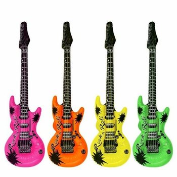 GUITARE GONFLABLE - COULEURS MIXTES (12 pcs.)