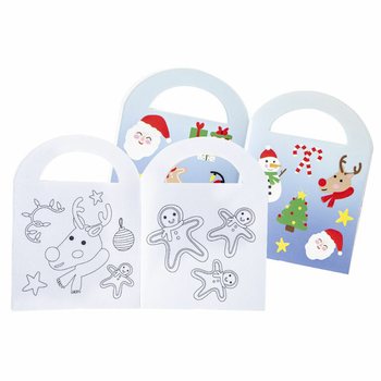 Petits Cahiers de Coloriage de No&euml;l avec Autocollants (48 pcs)