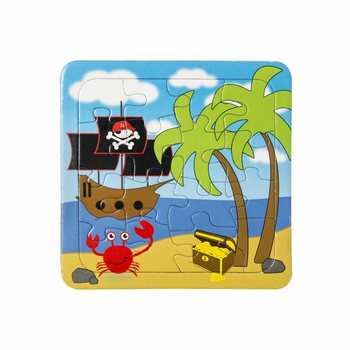 Mix de Puzzles Pirates - 14 x 14 cm (50 Pi&egrave;ces)