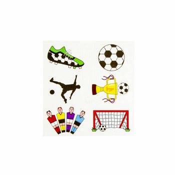TATOUAGES FUN - FOOTBALL (96 pcs.)