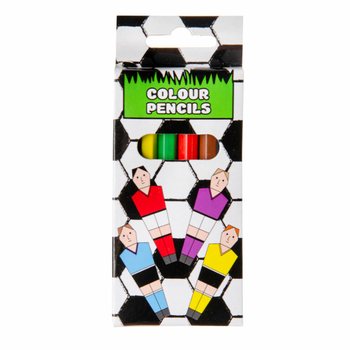 SET DE 6 CRAYONS DE COULEUR - FOOTBALLEUR (24 pcs)
