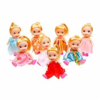 Poup&eacute;e Mignonne dans son &OElig;uf Surprise en Pr&eacute;sentoir (12 pcs)