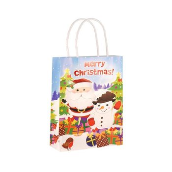 Sachets Cadeaux MERRY CHRISTMAS 14x21x7 cm (24 pcs)