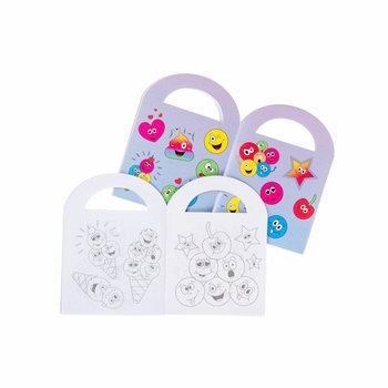 Petits coloriages Smiley avec autocollants (48 pi&egrave;ces)