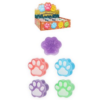 Slime en Forme de Patte de Chien - Paw Shaped Putty (24 pièces)