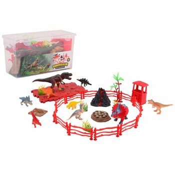 SET DE JEU DINOSAURES DANS SA BOÎTE DE RANGEMENT (1 pce)