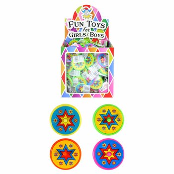 Petites toupies pour pochette surprise en présentoir (240 pcs.)