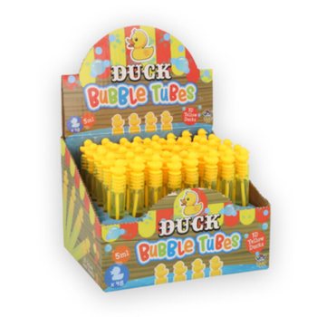 Bulles de Savon Bâtons Canards - 5ml - en Présentoir (48 pcs)