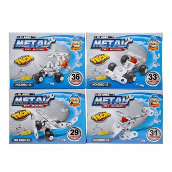 Pr&eacute;sentoir Construis ton Propre V&eacute;hicule en M&eacute;tal (24 pcs)