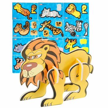 Puzzle 3D Animaux Sauvages (48 pièces)
